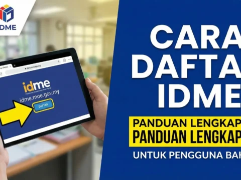 Pendaftaran IDME KPM untuk Pengguna Baharu Cara Buat Akaun dari A–Z