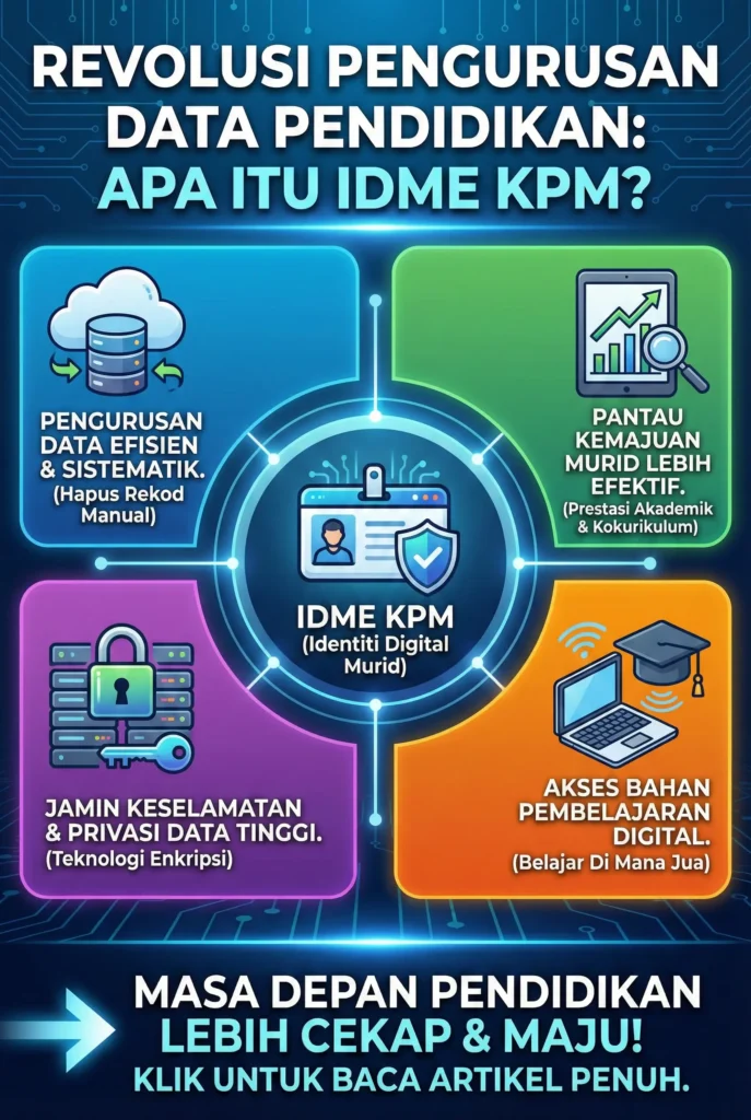 Mengapa IDME KPM Penting Dalam Pengurusan Data Pendidikan di Malaysia?
