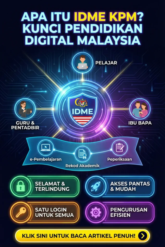 Pengenalan Menyeluruh Kepada IDME KPM Fungsi, Kelebihan & Akses Pengguna