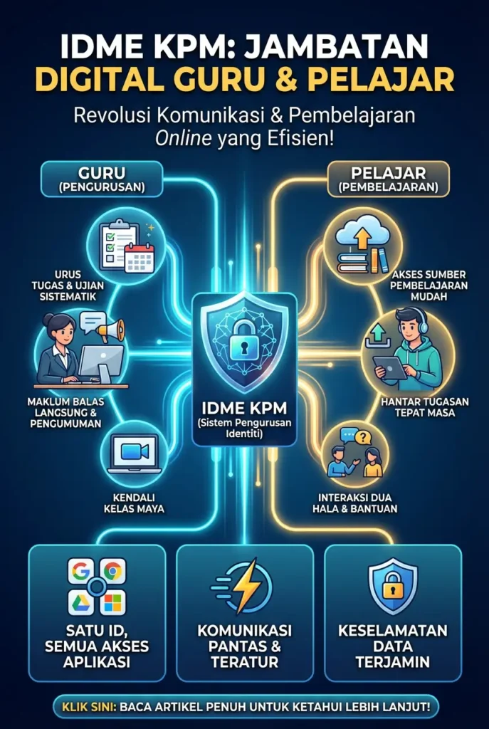 Bagaimana IDME KPM Memudahkan Komunikasi Antara Guru dan Pelajar Secara Online